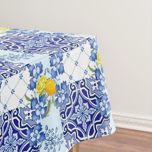 Nappe Méditerranée, majolica, tuiles  (In Situ)