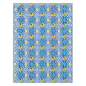 Nappe Méditerranée, majolica, tuiles, citrons, agrumes (Devant)