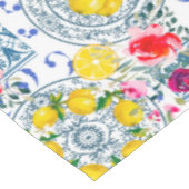 Nappe méditerranéen, style italien, agrumes, citrons, ma (Angle)