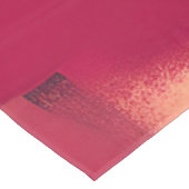 Nappe Mélange abstrait rouge et sarcelle (Angle)