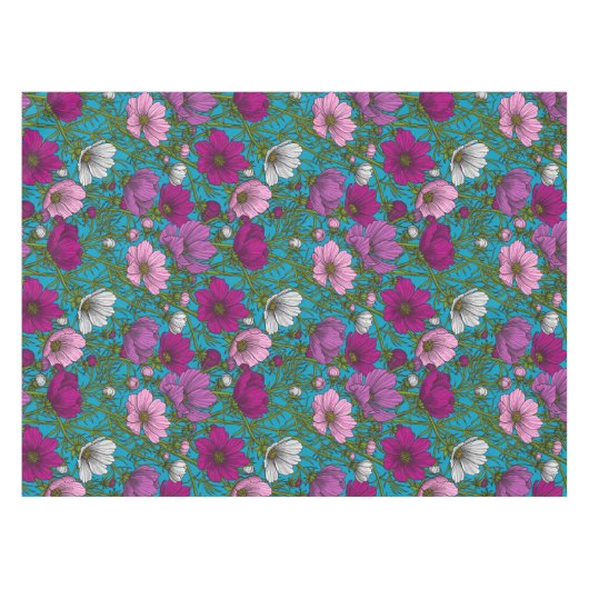 Nappe Mélange cosmos bleu (Devant (Horizontal))