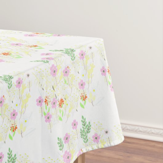 Nappe Mélange floral rose (In Situ)