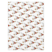 Nappe Mème de Noël drôle de renne qui regarde par-dessus (Devant)