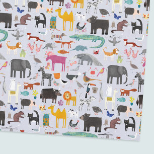 Nappe Ménagerie animale