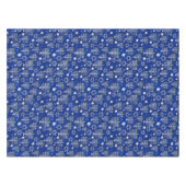 Nappe Menorah bleue (Devant (Horizontal))