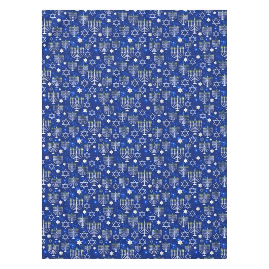 Nappe Menorah bleue (Devant)