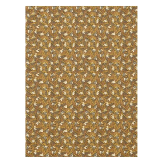 Nappe Menorahs d'or (Devant)