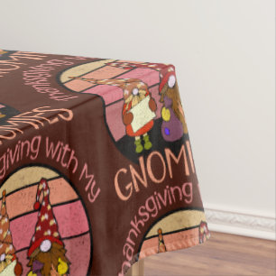 Nappe Merci Pour Mes Gnomies Drôle Thanksgiving Automne