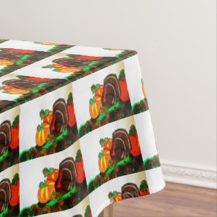 Nappe MERCI TURKEY GOBBLER tissu de table