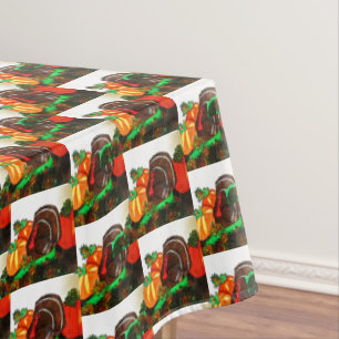 Nappe MERCI TURKEY GOBBLER tissu de table