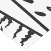 Nappe Mère Chat Noir & Blanc Pour Amoureux de les chats (Angle)