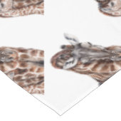 Nappe Mère Giraffe avec Bébé Giraffe (Angle)