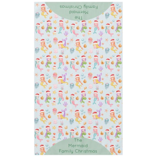 Nappe Mermaid Père Noël Noël (Devant)