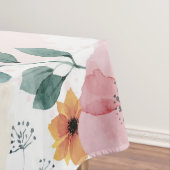 Nappe Mes fleurs de jardin (technique de l'aquarelle) (In Situ)