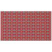 Nappe Mesas Sud-Ouest Rouge & Turquoise Motif géométriqu (Devant (Horizontal))