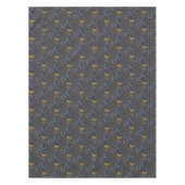 Nappe Métal Moulé or et argent bleu (Devant)