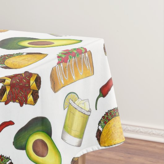 Nappe Mexique Tex Mex Nourriture Taco Enchilada Chimicha (In Situ)