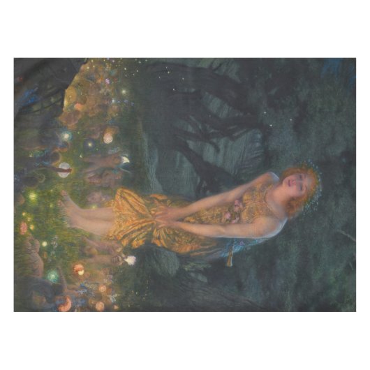 Nappe Mi-été Eve Edward Robert Hughes fées imaginaire (Devant (Horizontal))