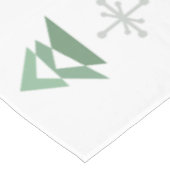 Nappe Mi-siècle Abstraits arbres de Noël hiver (Angle)