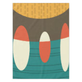 Nappe Mi-siècle moderne Abstrait Vinyl coloré (Devant)