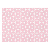 Nappe Mi-Siècle Moderne Bébé rose et blanc Motif (Devant (Horizontal))
