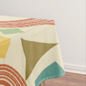 Nappe Mi-siècle moderne géométrique coloré (In Situ)