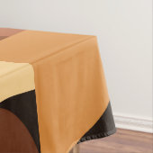 Nappe Mi-siècle moderne géométrique Orange (In Situ)