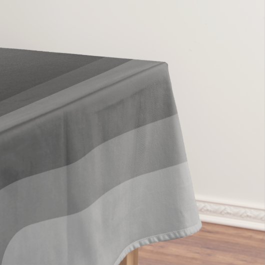 Nappe Mi-Siècle Moderne Long Rectangles gris foncé (In Situ)