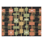 Nappe Mi-siècle moderne noir multicolore (Devant (Horizontal))