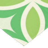 Nappe Mi-siècle Moderne Starburbs Cercles Vert (Angle)