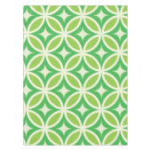 Nappe Mi-siècle Moderne Starburbs Cercles Vert (Devant)