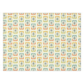 Nappe Mi-Siècle Moderne Starburst Coques (Devant (Horizontal))