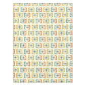 Nappe Mi-Siècle Moderne Starburst Coques (Devant)