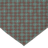 Nappe Mi-siècle moderne Starburst Turquoise Rouge Motif (Angle)