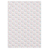 Nappe Mi-Siècle Rétro Ornements De Noël Dessiné À La Mai (Devant)