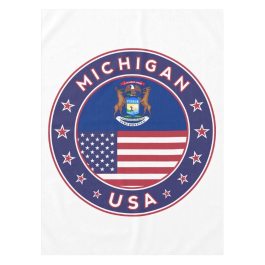 Nappe Michigan sticker, phone se marie, bag, clock (Devant)