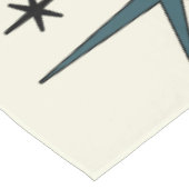 Nappe Mid Century Modern Star Sky Turquoise (Angle)