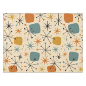Nappe Mid Century Modern Starburst Pattern (Devant (Horizontal))