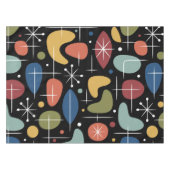 Nappe Mid Century Modern Starburst Pattern (Devant (Horizontal))
