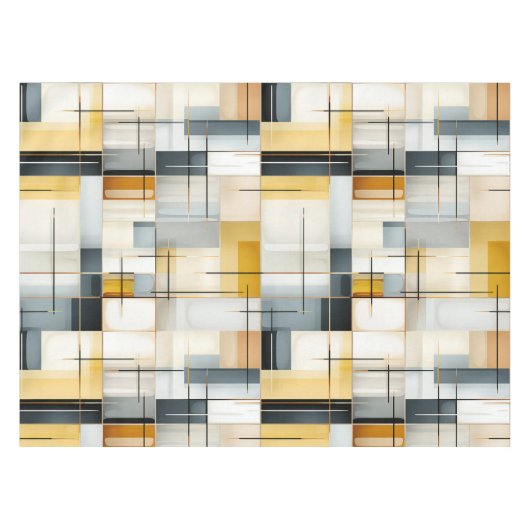 Nappe Mid Century Watercolor (Devant (Horizontal))