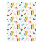 Nappe Mid Mod Atomique Mid-Century Moderne Formes Rétro (Devant)