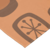 Nappe Midcentury MCM Rounded Rectangles Burnt Orange (Angle)