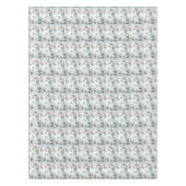 Nappe Mignonne souris et baies rouges scène de neige (Devant)