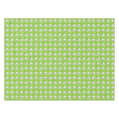 Nappe Mignons Crâne vert et os Motif d'Halloween (Devant (Horizontal))