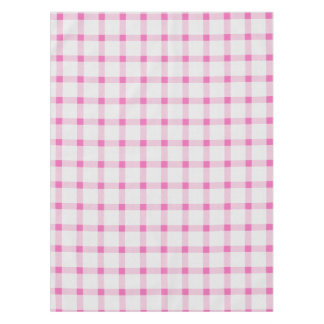 Nappe Milieu de plaid de contrôle de guingan de roses