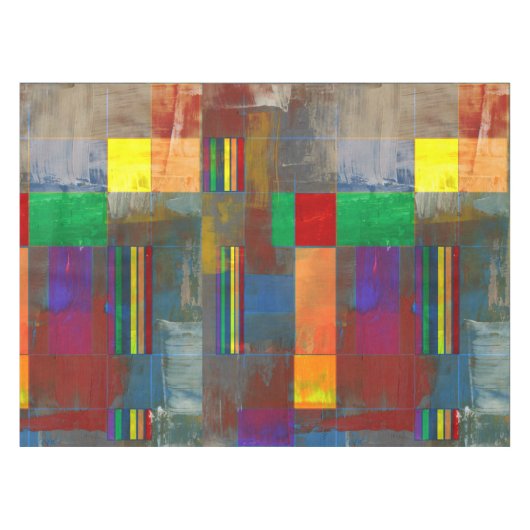 Nappe Milieu du siècle moderne Art-Rainbow Pride Grafffi (Devant (Horizontal))