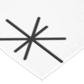 Nappe Milieu du siècle moderne Cercles Abstraits Étoiles (Angle)