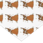 Nappe Milieu d'une pile de feuilles de congé d'automne n (Angle)
