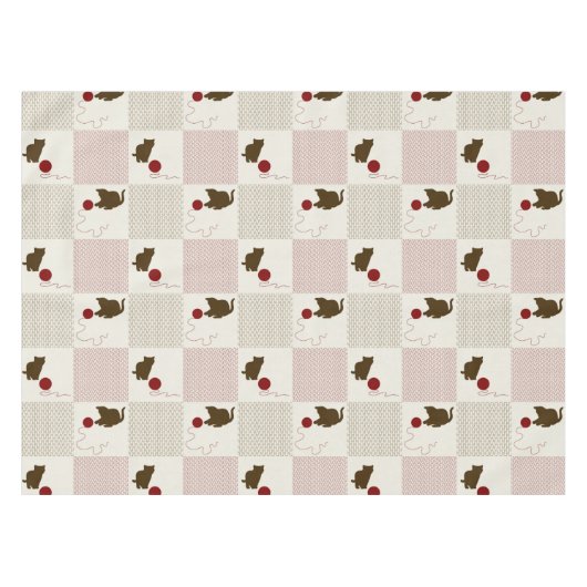 Nappe Milieux de chatons (Devant (Horizontal))