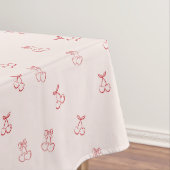 Nappe Minimalisme de contour de cerise (In Situ)